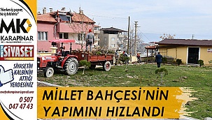 Buldan belediyesi, Millet Bahçesi'nin yapımını hızlandırdı