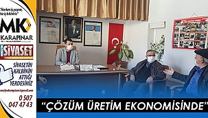 “Çözüm üretim ekonomisinde”