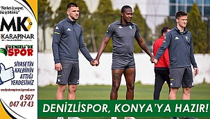 Denizlispor, Konya’ya hazır!