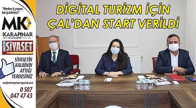 Digital turizm için Çal’dan start verildi