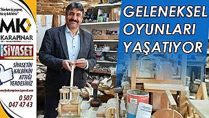 Geleneksel oyunları hem yaşatıyor hem de öğretiyor