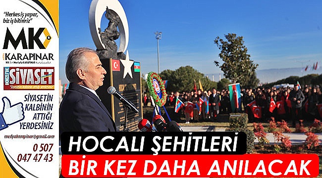 Hocalı şehitleri bir kez daha anılacak