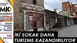 İki sokak daha turizme kazandırılıyor