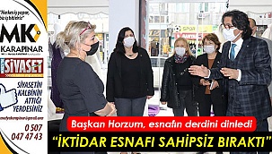 “İktidar esnafı sahipsiz bıraktı”