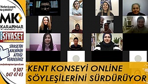 Kent konseyi online söyleşilerini sürdürüyor
