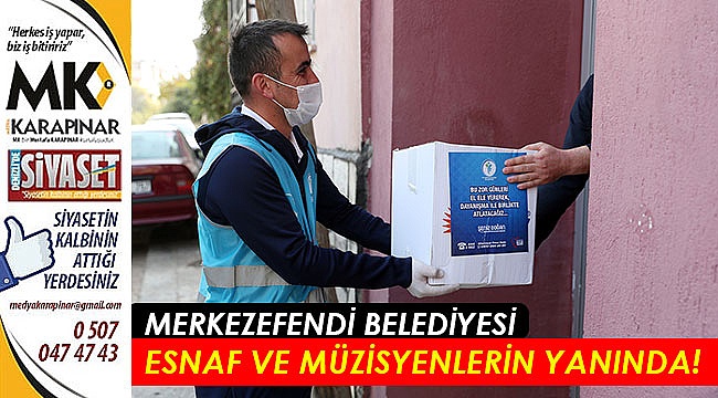 Merkezefendi Belediyesi esnaf ve müzisyenlerin yanında!