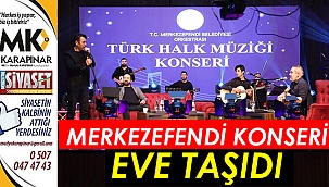 Merkezefendi belediyesi orkestrası online konser verdi