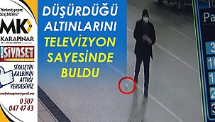 Sokak sokak aradığı altınlarına haberlerde görünce kavuştu