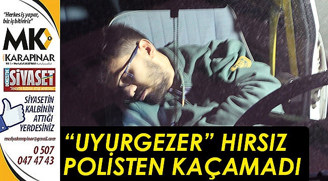 Uyurgezer taklidiyle polisi kandırmaya çalıştı