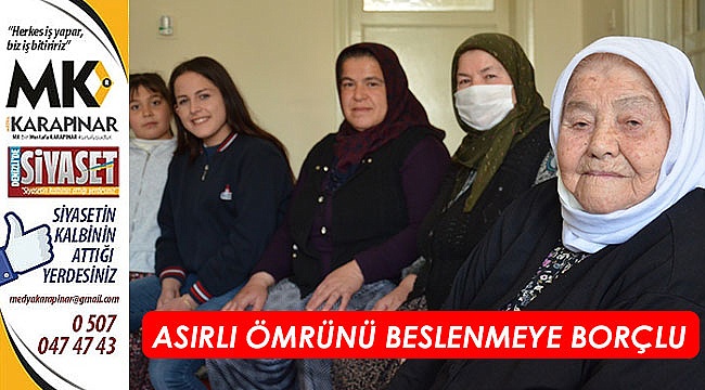 Asırlık ömrünü beslenmeye borçlu