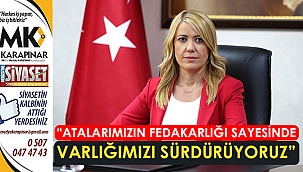 “Atalarımızın fedakarlığı sayesinde varlığımızı sürdürüyoruz”
