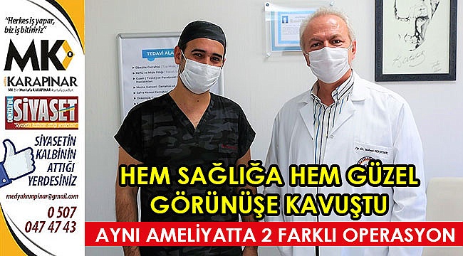Aynı ameliyatta iki ayrı operasyon