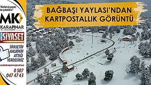 Bağbaşı Yaylası’ndan kartpostallık görüntü