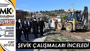Başkan Şevik, Sanayi Bölgesi’ndeki çalışmaları yerinde inceledi
