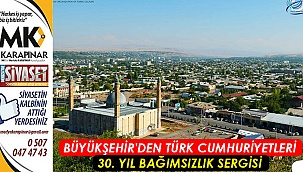 Büyükşehir'den Türk Cumhuriyetleri 30. Yıl Bağımsızlık Sergisi