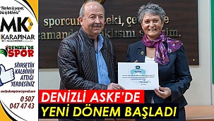 Denizli ASKF'de yeni dönem başladı