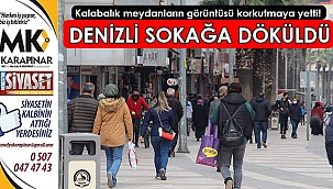 Denizli sokağa döküldü