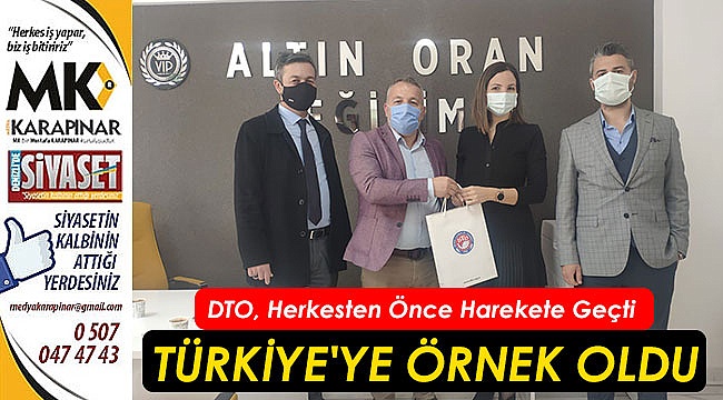 DTO, Türkiye'ye örnek oldu
