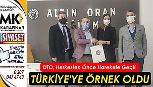 DTO, Türkiye'ye örnek oldu