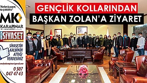 Gençlik Kolları'ndan Başkan Zolan'a ziyaret