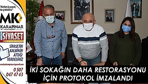 İki sokağın daha restorasyonu için protokol imzalandı