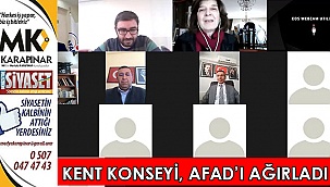 Kent Konseyi AFAD’ı ağırladı