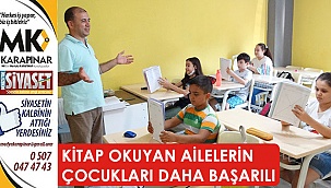 Kitap okuyan ailelerin çocukları daha başarılı