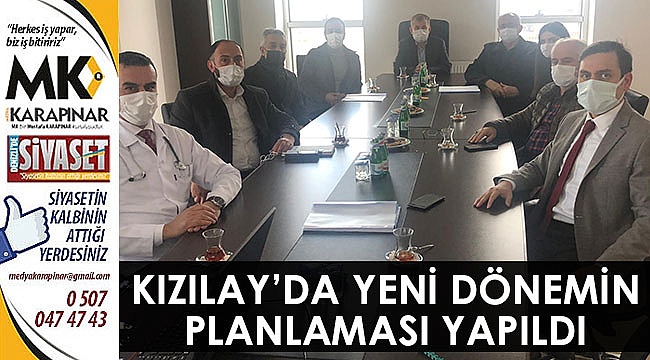 Kızılay’da yeni dönemin planlaması yapıldı