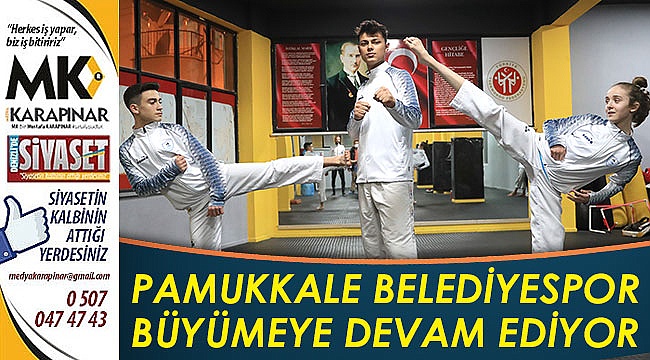 Pamukkale Belediyespor büyümeye devam ediyor
