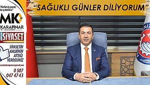 “Sağlıklı günler diliyorum”