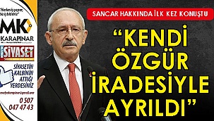 Sancar hakkında ilk kez konuştu