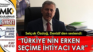 Selçuk Özdağ, Denizli'den seslendi