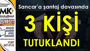 Teoman Sancar’a şantaj davasında 1’i polis 3 şüpheli tutuklandı