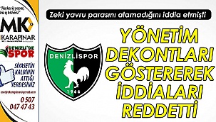 Yukatel Denizlispor’dan Zeki Yavru’ya Yalanlama