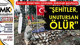 Başkan Zolan'dan yüreklere dokunan paylaşım