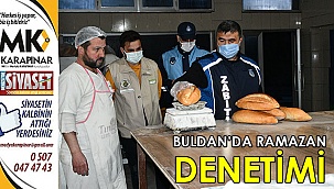Buldan’da Ramazan denetimi
