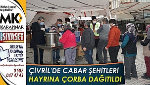 Çivril'de Cabar Şehitleri hayrına çorba dağıtıldı