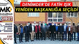 DENİMDER’DE Fatih Işık yeniden başkanlığa seçildi