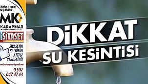 Denizli’de su kesintisi