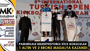 Denizli’ye madalya kazandırdılar