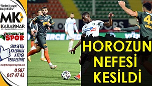 Horozun nefesi kesildi