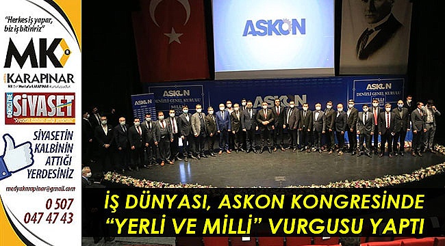 İş dünyası, ASKON kongresinde