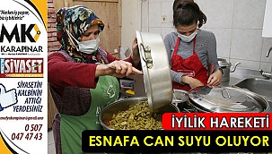 İyilik hareketi esnafa can suyu oluyor