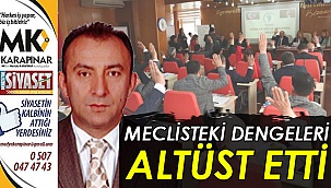 Meclisteki dengeleri altüst etti