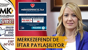 Merkezefendi’de iftar paylaşılıyor