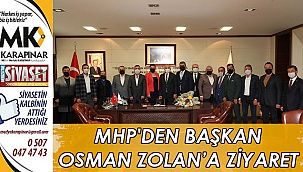 MHP'den Başkan Osman Zolan’a ziyaret