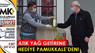 Pamukkale Belediyesi’nden çevreye önemli destek