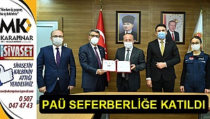 PAÜ, seferberliğe katıldı