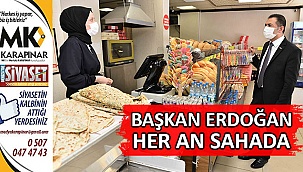 Başkan Erdoğan her an sahada