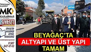 Beyağaç’ta altyapı ve üst yapı tamam